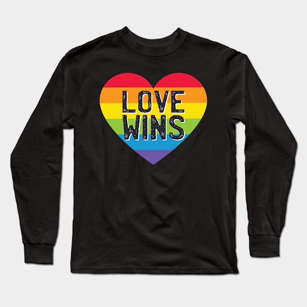 Love Wins Long Sleeve T-Shirt by madeinchorley